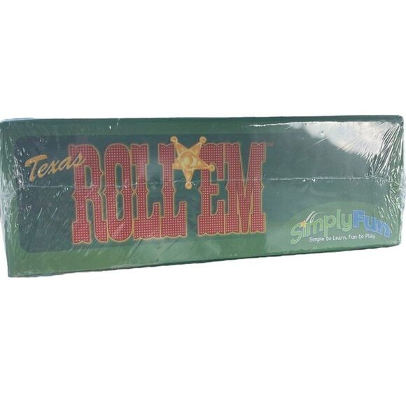 Simply Fun Texas Roll-Em Boardgame Family Game Night New In Box Unopened Fun - Picture 3 of 4
